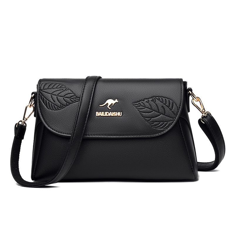 Fashionable large-capacity one-shoulder crossbody bag for women