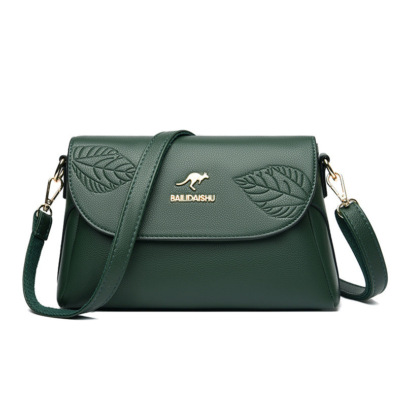 Fashionable large-capacity one-shoulder crossbody bag for women