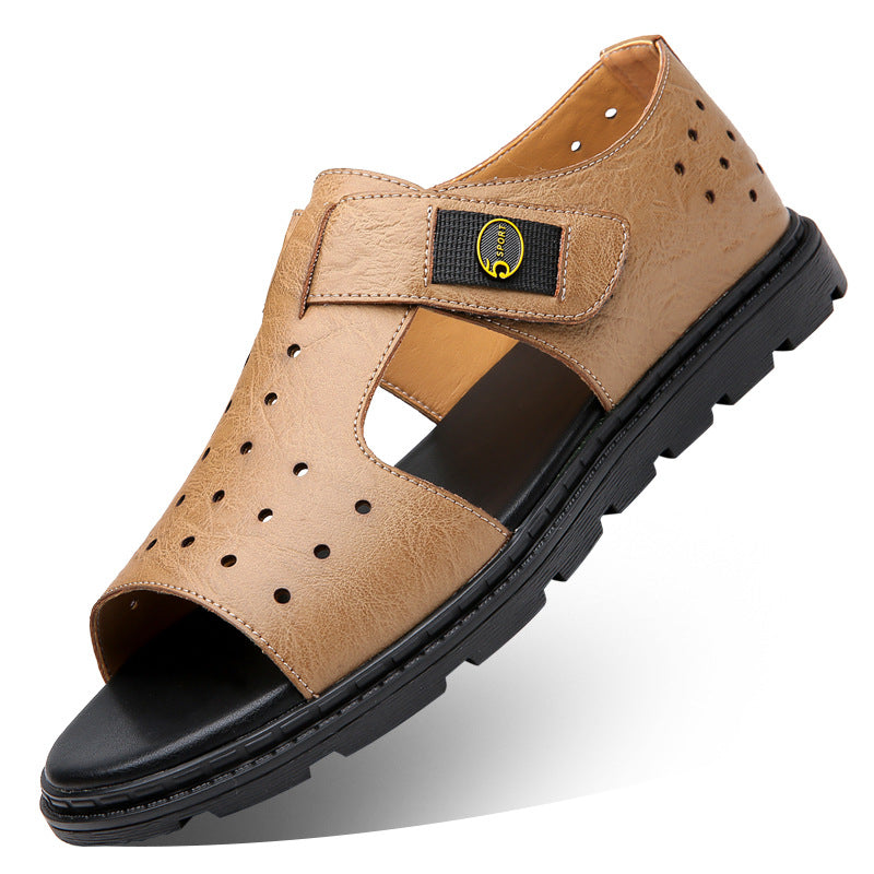 zd122-2025 Summer Hollow Breathable Roman Sandals