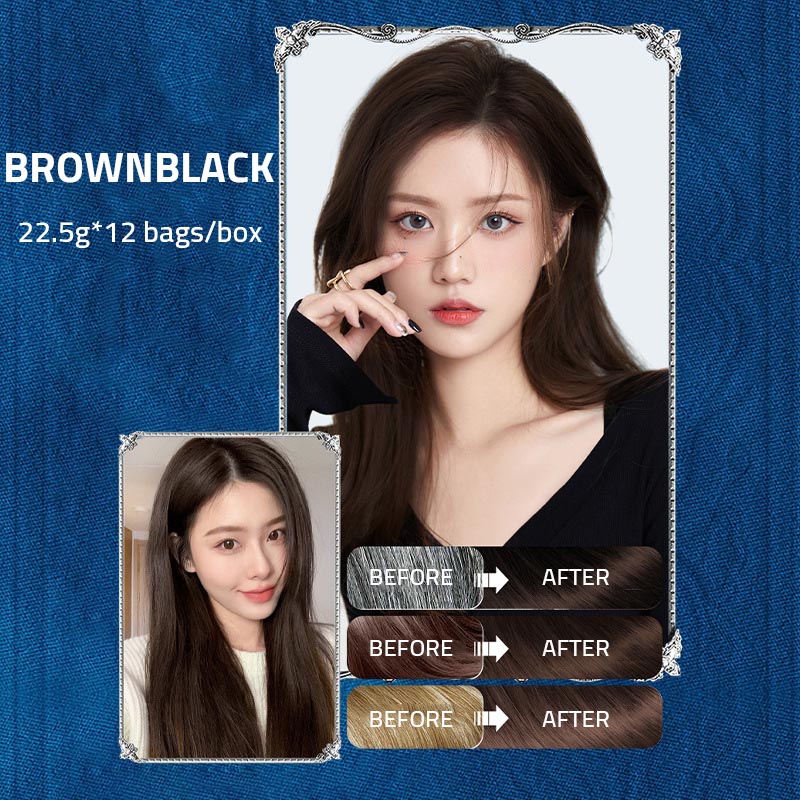 2025 popular color plant natural bubble hair dye اشتري 1 و إحصول على 1 مجانا