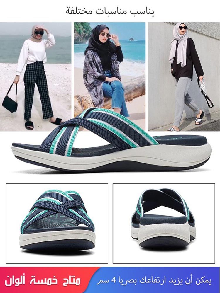 2024-Women's everyday comfortable beach slippers