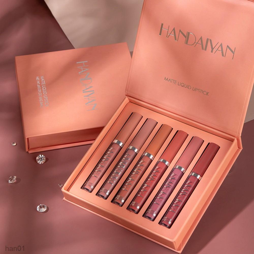 6 lip gloss sets [شراء مجموعة واحدة الحصول على مجموعة واحدة مجانا]