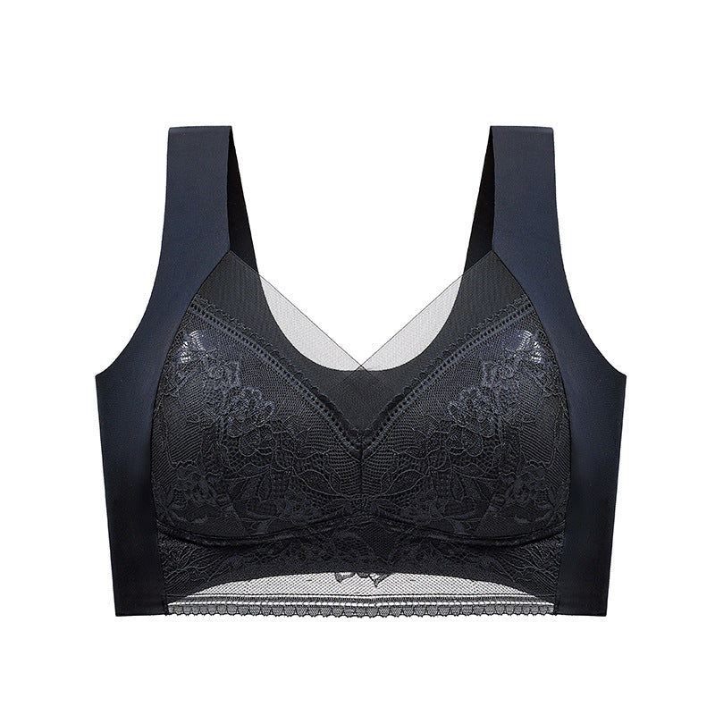 Ladies Sexy Seamless Lace Bra[ اشتري 1 و إحصول على 2 مجانا]