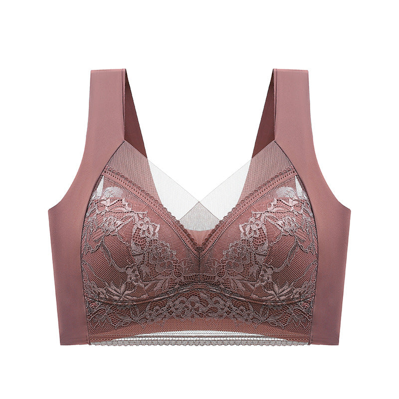 Ladies Sexy Seamless Lace Bra[ اشتري 1 و إحصول على 2 مجانا]