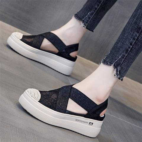 2024 new style Baotou sandals women's casual shoes