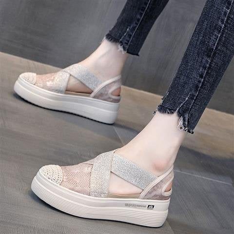 2024 new style Baotou sandals women's casual shoes