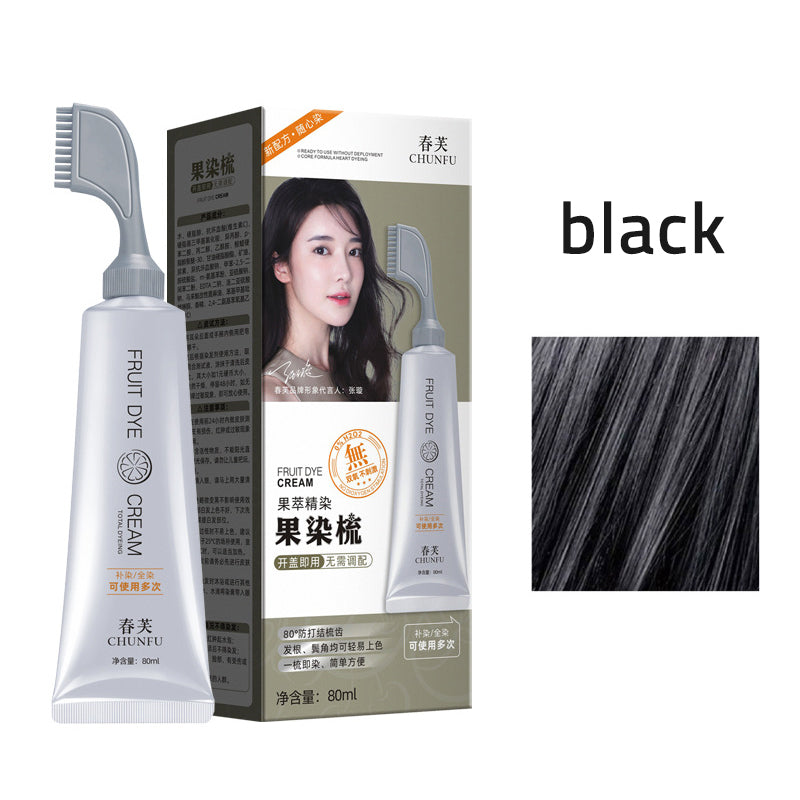 2025 Plant extract hair dye with comb-Buy 1 get 2 free!!