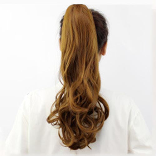 🎁 Free gift for the first 100 customers!  2025 Ponytail claw clip wig realistic invisible long curly hair big wavy ponytail