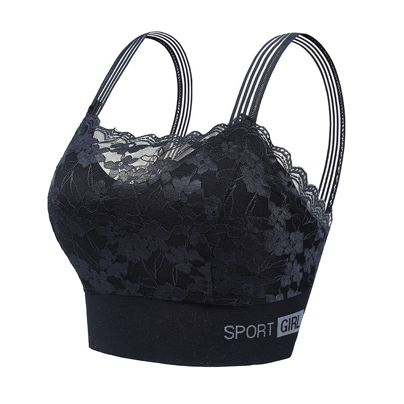 New Beautiful Back Lace Wrap Bra