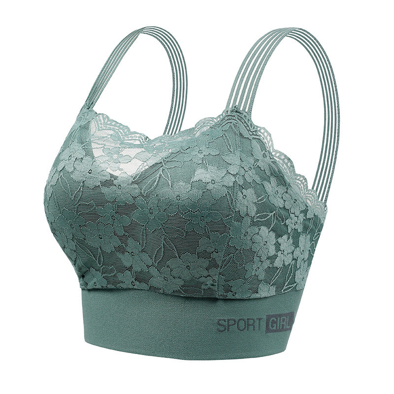 New Beautiful Back Lace Wrap Bra