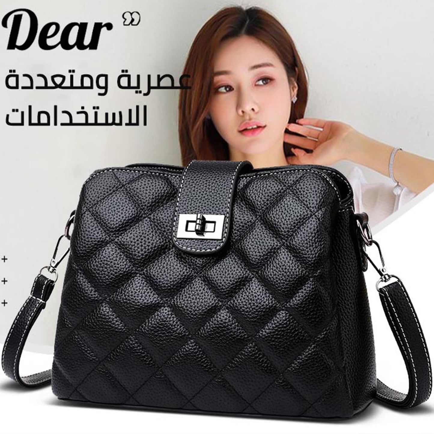 zp61-2024 simple Korean fashion shoulder bag