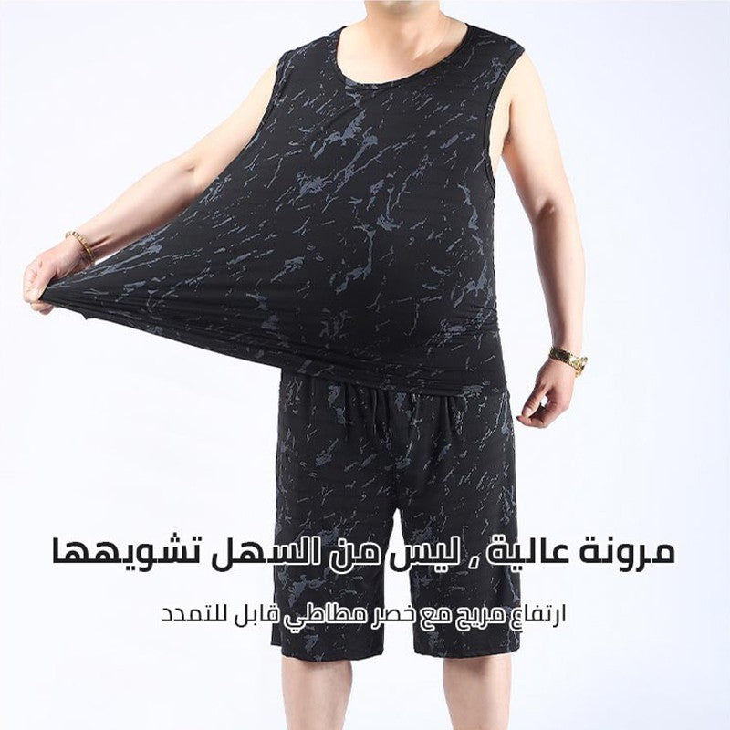 sa125-2025 Men's summer breathable quick-drying casual sports suit