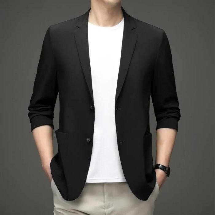 zd140-Summer casual light familiar style business suit jacket thin section men