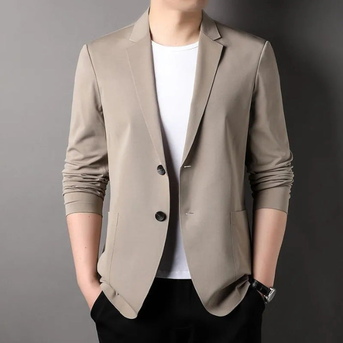 Summer casual light familiar style business suit jacket thin section men