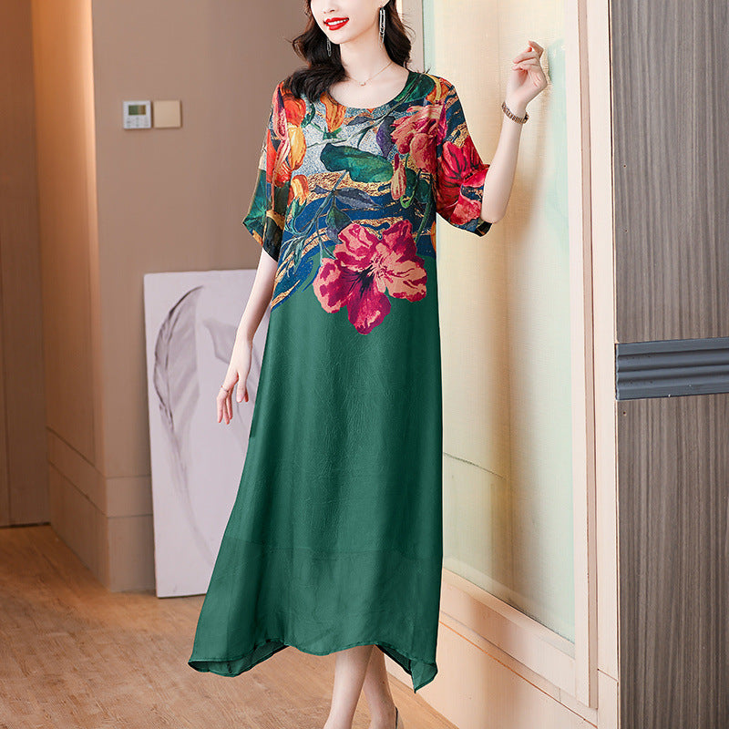 2024 summer fashion loose and gentle style long skirt