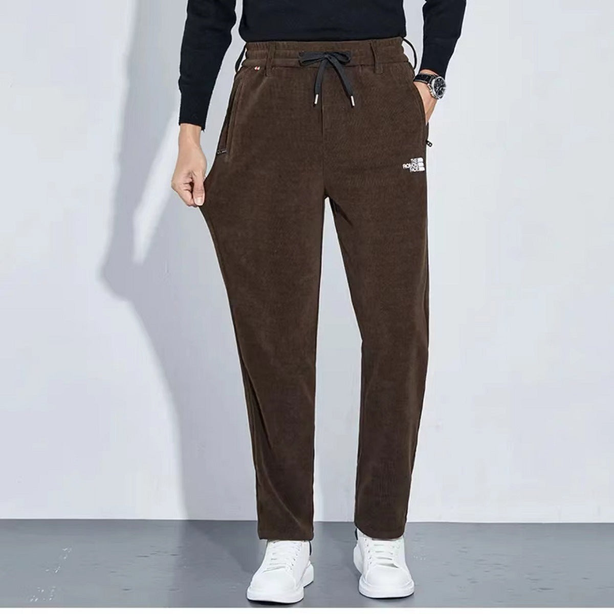 pt182-Autumn men's loose straight Korean style casual pants