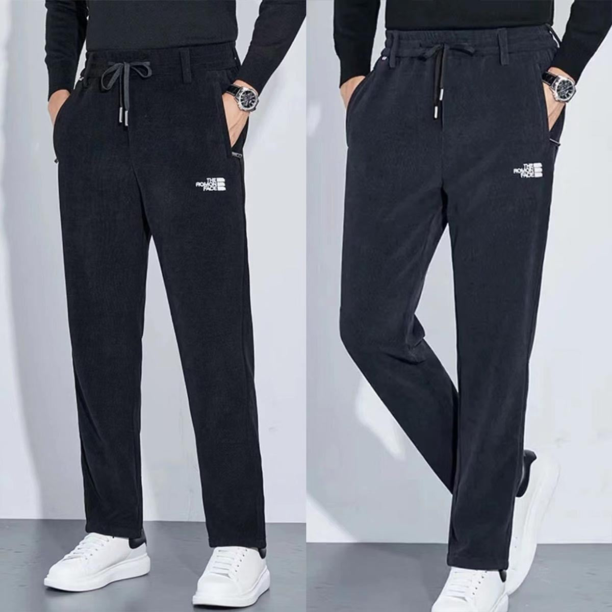 pt182-Autumn men's loose straight Korean style casual pants