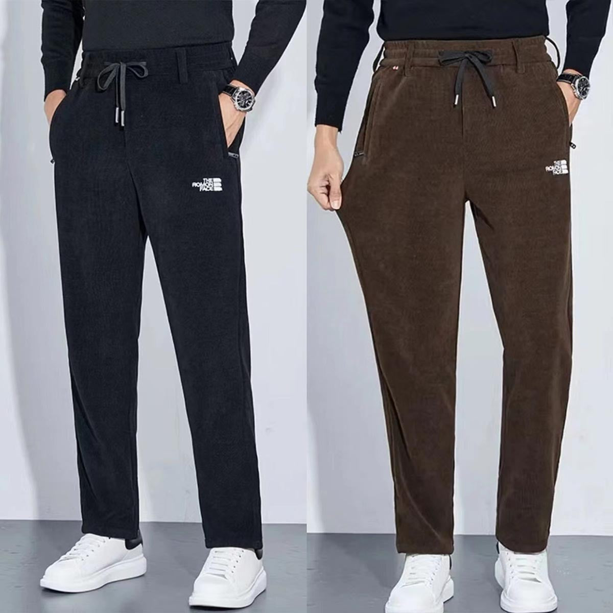 pt182-Autumn men's loose straight Korean style casual pants