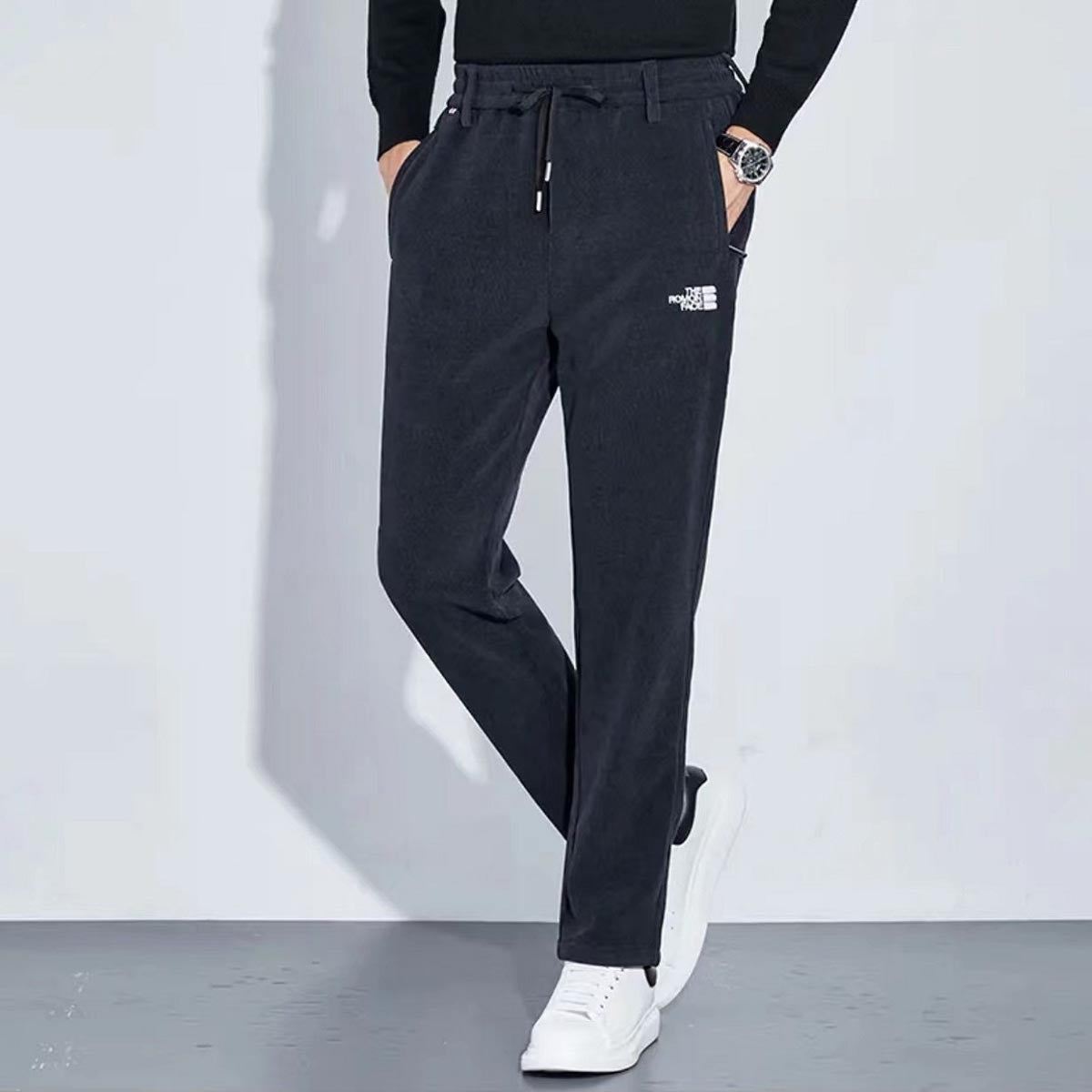 pt182-Autumn men's loose straight Korean style casual pants