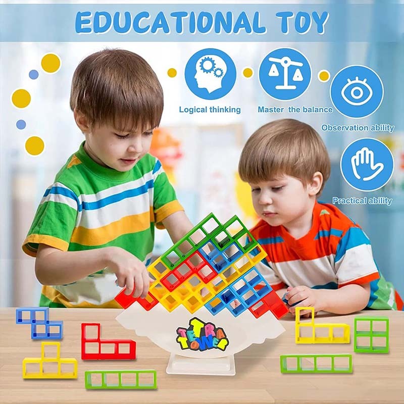 Russian building blocks children's toys