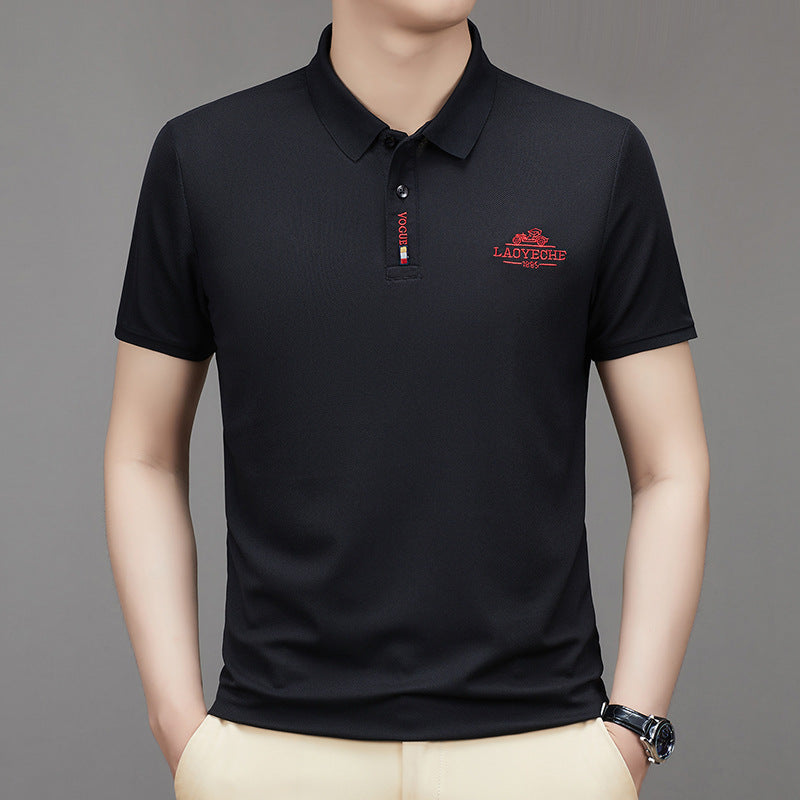 2024 summer men&#039;s embroidered polo shirt