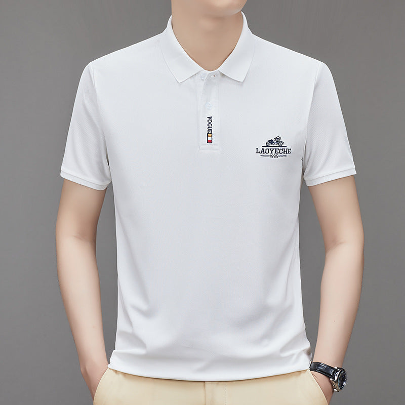 2024 summer men&#039;s embroidered polo shirt