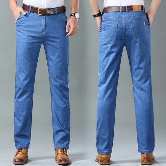 ah11-2025 Spring Men's Loose Straight Jeans