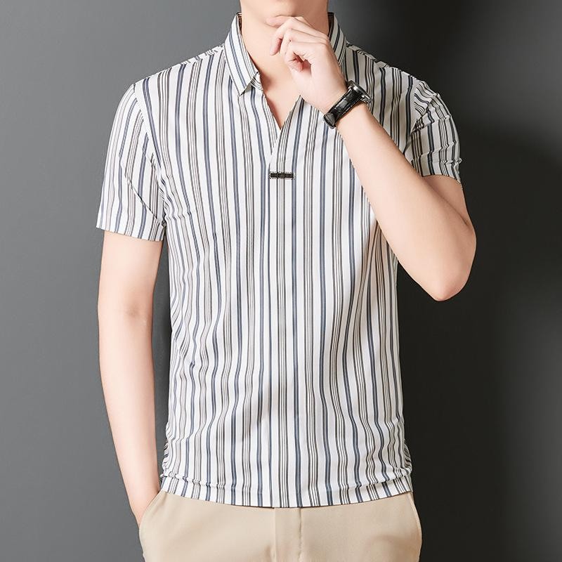 zd325-2025 Men's Casual Business T-Shirt