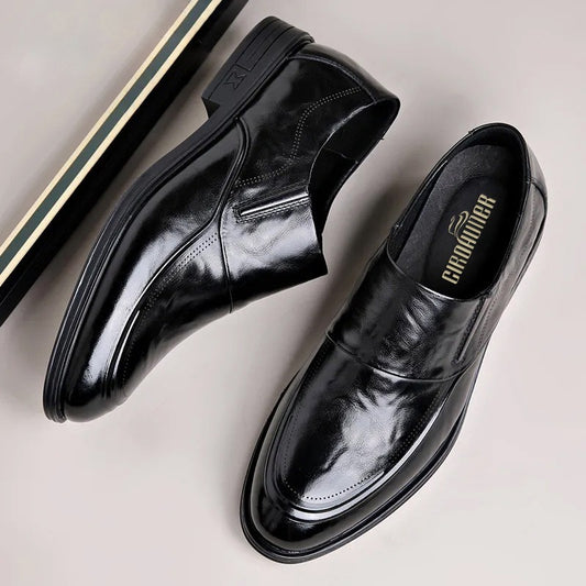 Men's casual leather shoes