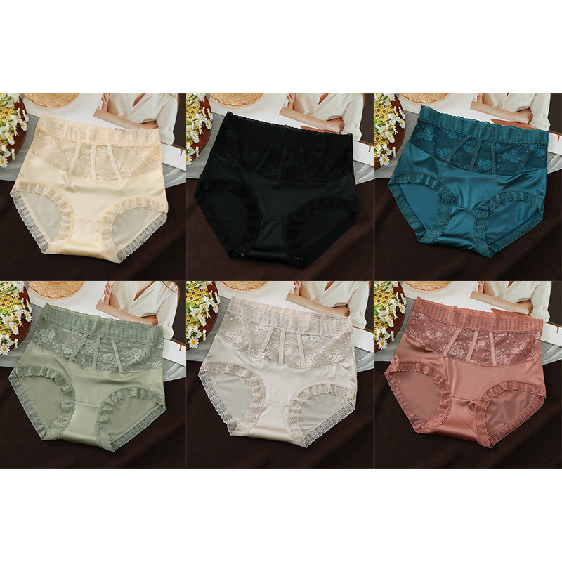 High waist lace panties