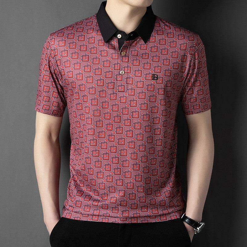 de600-2024 summer casual lapel polo