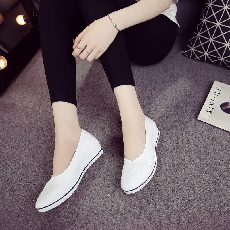 ae501-Breathable and easy-to-walk flat shoes for women