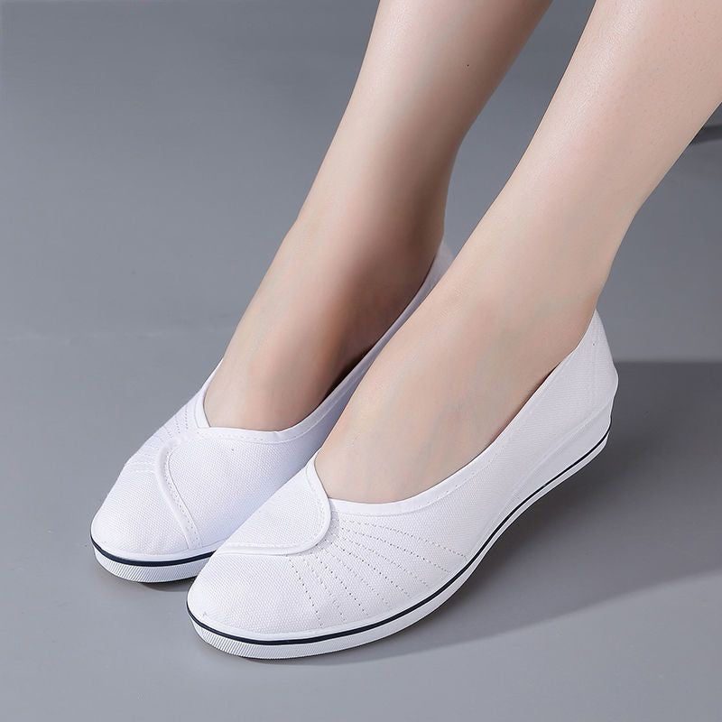 ae501-Breathable and easy-to-walk flat shoes for women