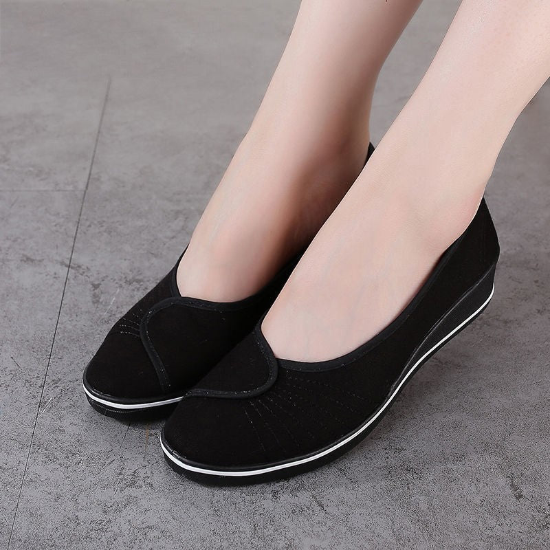 ae501-Breathable and easy-to-walk flat shoes for women