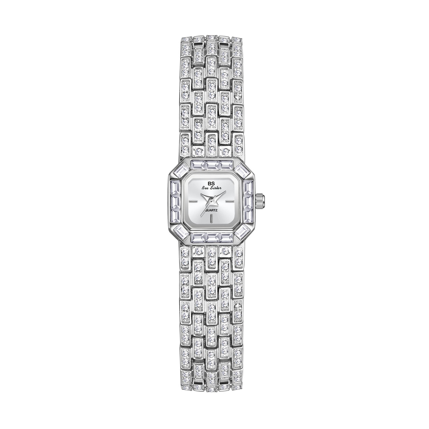 ae516-Bracelet style full diamond luxury women's watch