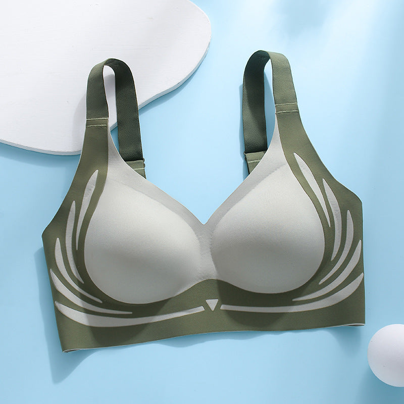 Adjustable push-up anti-sagging anti-shock fixed cup bra اشترِ 1 واحصل على 2 مجانًا