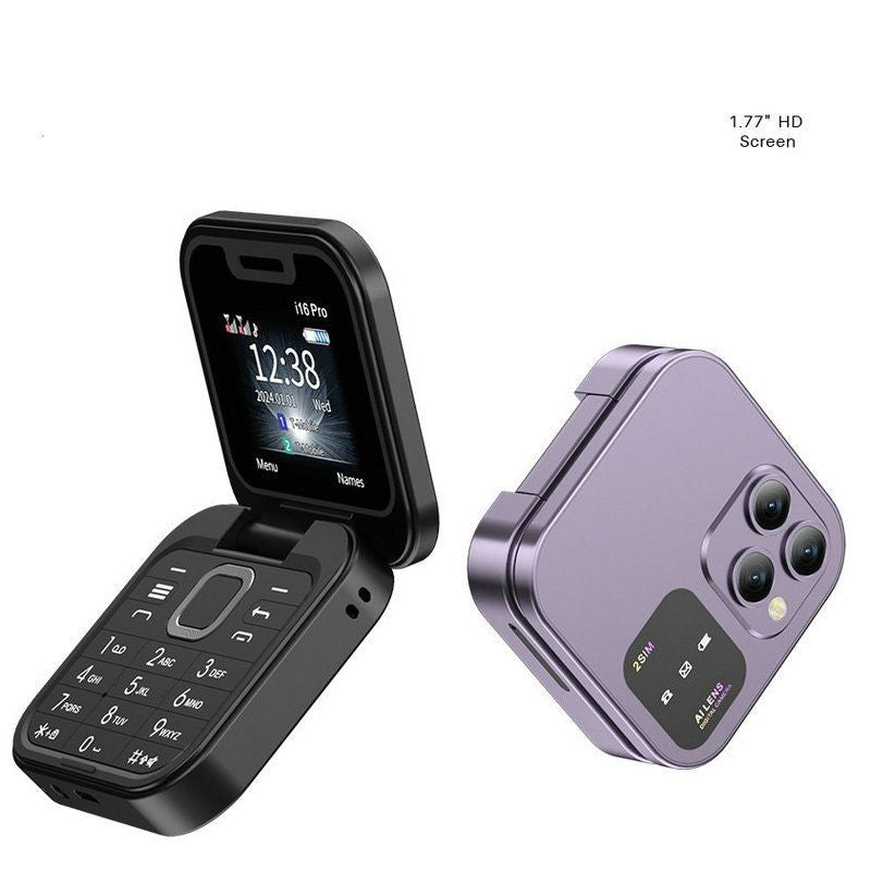 Mini dual-SIM mobile phone with changeable sound