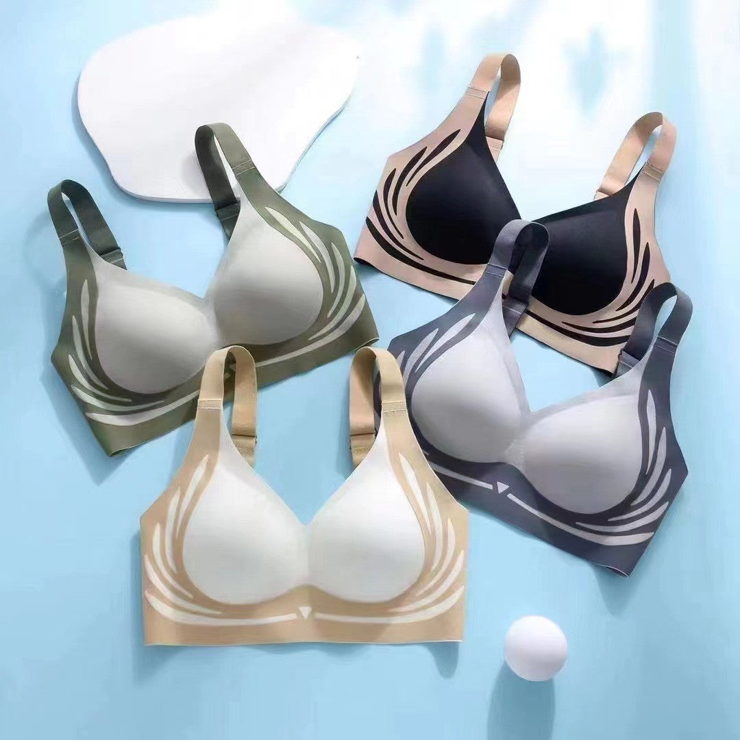 Adjustable push-up anti-sagging anti-shock fixed cup bra اشترِ 1 واحصل على 2 مجانًا