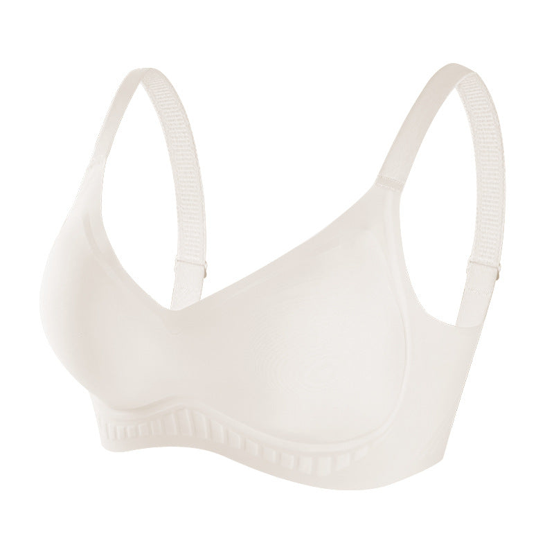 zp203-Women's Fixed Breathable Cup Wireless Bra