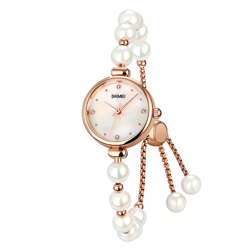 Light luxury, versatile and temperamental pearl bracelet watch