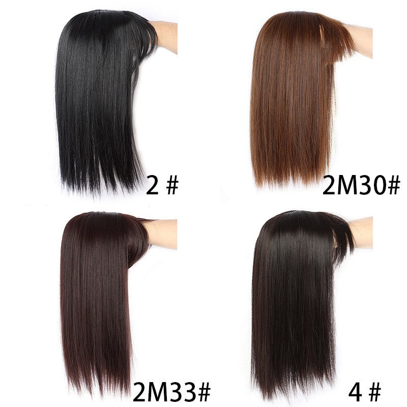 Thin and traceless air bangs wig piece