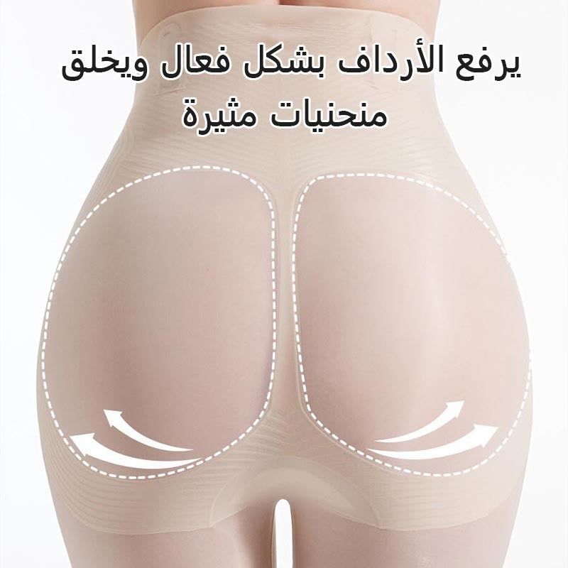 Spring and summer ultra-thin jelly glue women's shaping safety pants