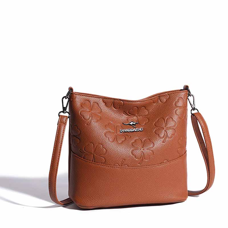 zp210-Women's simple and versatile large-capacity crossbody bag