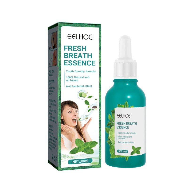 Mouth odor removal and fresh breath essence