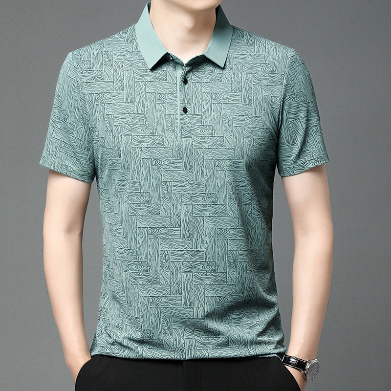 zd222-Men's Summer Business Casual T-Shirt اشتري 1 و إحصول على 1 مجانا