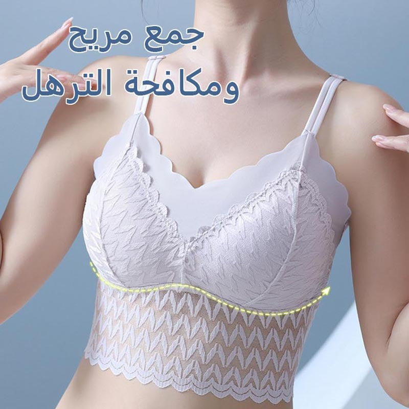 zp216-Women's Lace Camisole Fixed Cup Bra اشتري 1 و إحصول على 2 مجانا