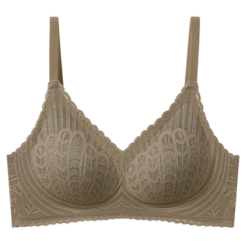 zp389-Women's push-up lace bra without wires