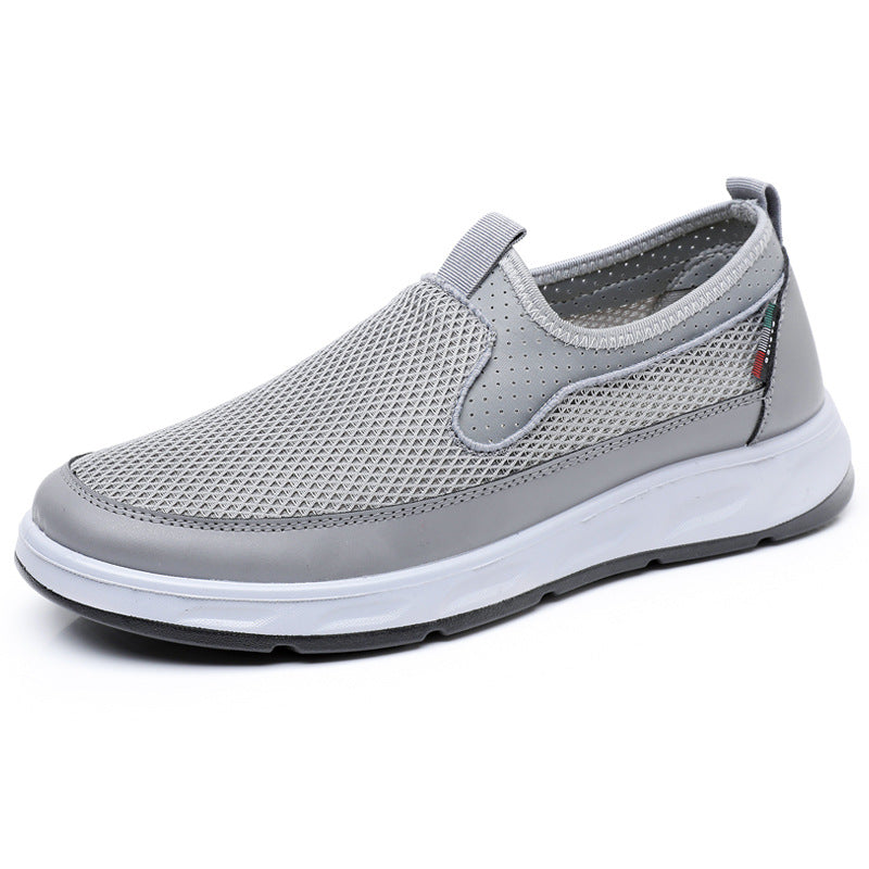 ae588-Men's breathable mesh casual shoes