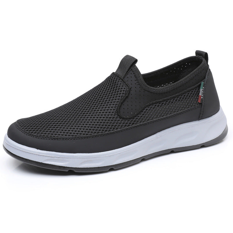 ae588-Men's breathable mesh casual shoes