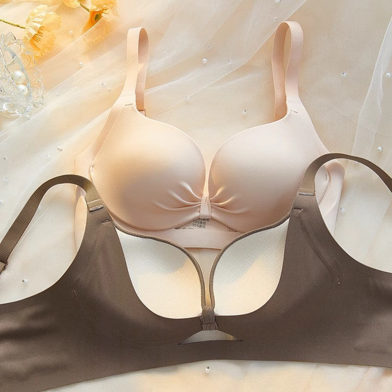 zp390-Women's seamless small chest push up bra اشتري 1 و إحصول على 2 مجانا